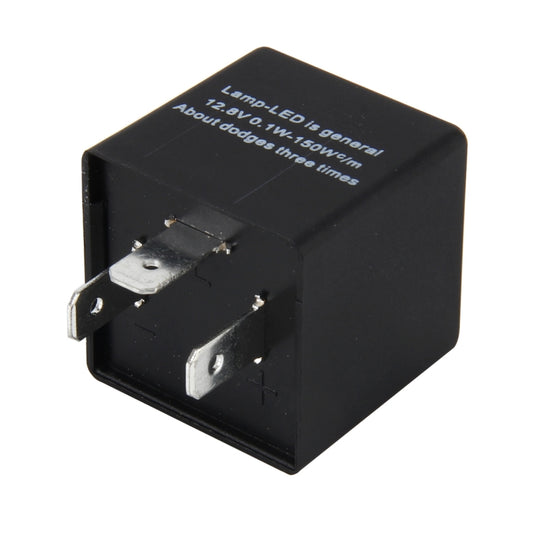CF13 JL-02 Flasher for LED Auto Car-styling 3-Pin LED Turn Signal Adjustable Frequency Car Flasher Relay Fix Hyper Flash General Lamp-LED Light Relay for Japanese Car by buy2fix