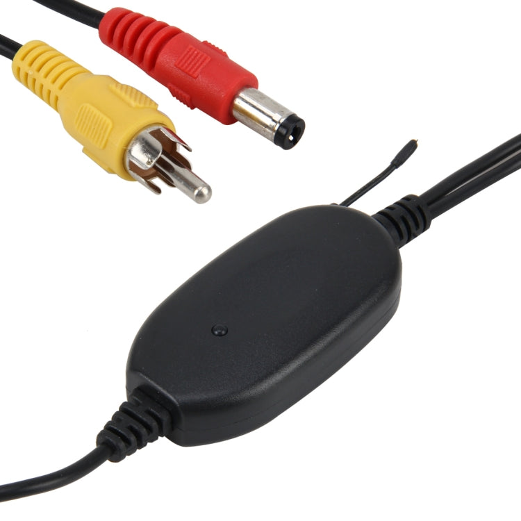 2 PCS 2370MHZ Transmit / Receive Frequency Portable Navigation Wireless Rear View System Wireless Video Transmitter Receiver for Car Rear View Backup Camera Car Back View Monitor System by buy2fix
