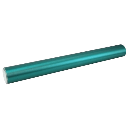 1.52 * 0.5m Waterproof PVC Wire Drawing Brushed Chrome Vinyl Wrap Car Sticker Automobile Ice Film Stickers Car Styling Matte Brushed Car Wrap Vinyl Film by buy2fix