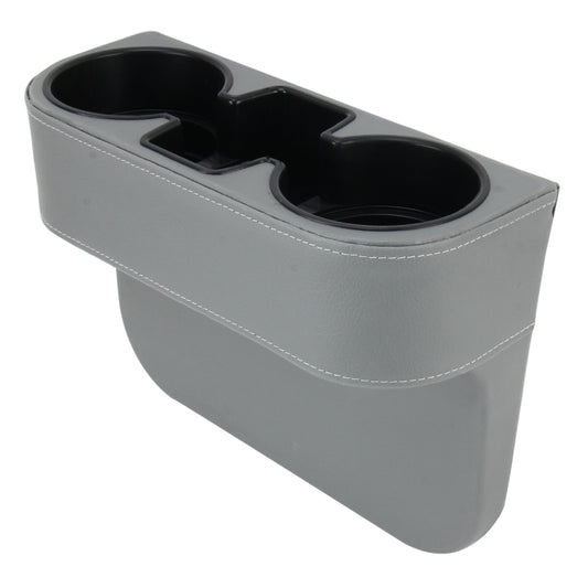 Car Seat Crevice Storage Box Cup Drink Holder Auto Pocket Stowing Tidying for Phone Pad Card Coin Case Car Accessories(Grey) by buy2fix