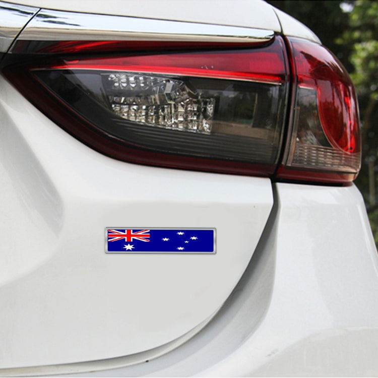 2 PCS Australian Flag Pattern Rectangle Car-Styling Sticker Random Decorative Sticker by buy2fix
