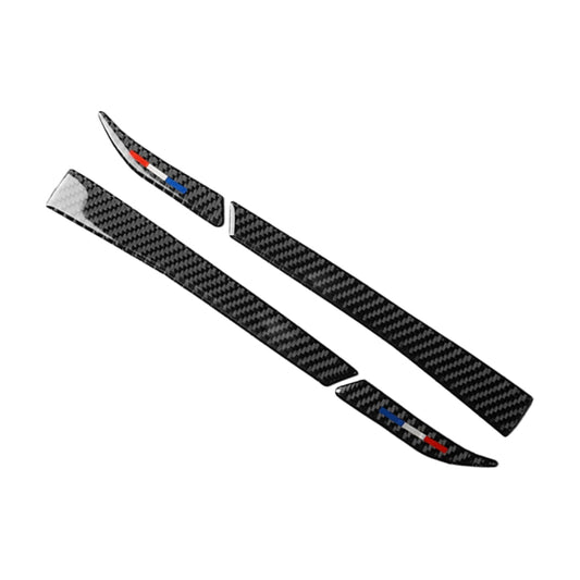 4 PCS Car USA Color Carbon Fiber Rearview Mirror Decorative Sticker for Ford Mustang 2015-2017 by buy2fix