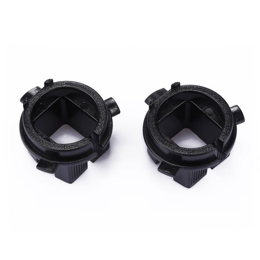 1 Pair H7 Xenon HID Headlight Bulb Base Retainer Holder Adapter for Kia/Sorrento/Attractions/Cool/Scarlett/New Polo/Gray/New Hacker/Wisdom/Lingdu by buy2fix