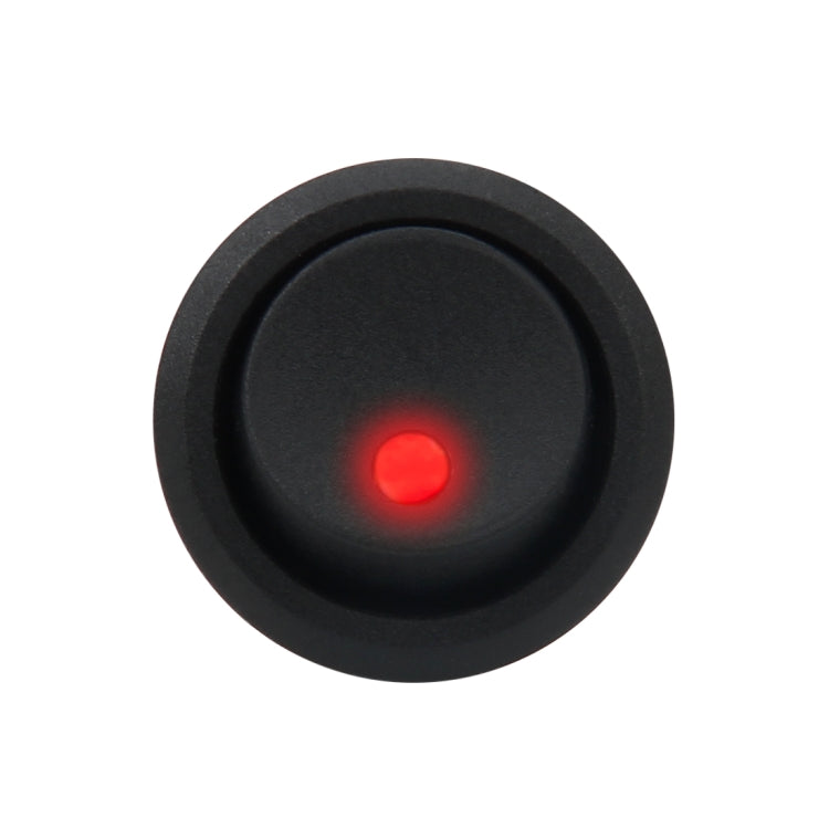 20 Amp 12 Volt Triple Plugs LED ON OFF Rocker Power Switch (Red Light) by buy2fix