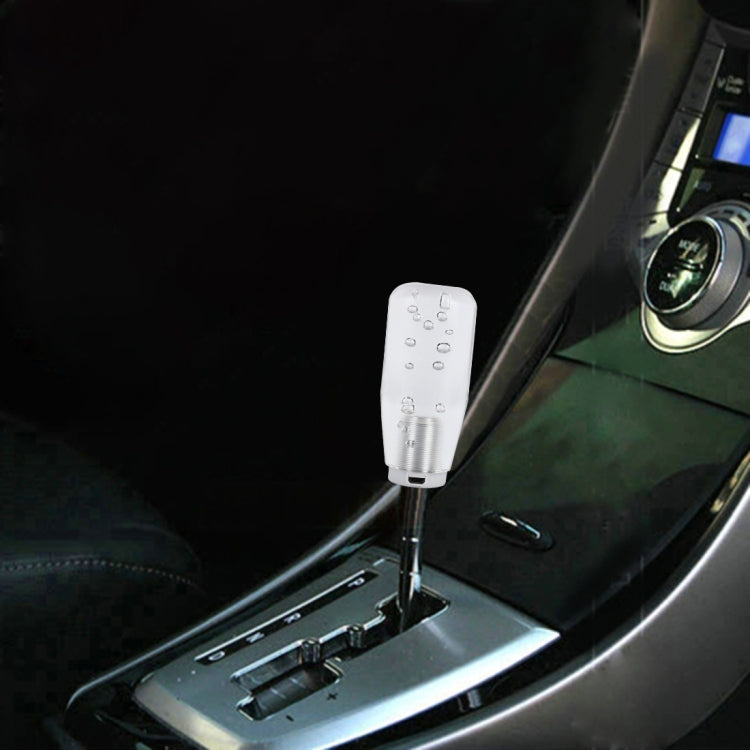 Universal Car Truck Transparent Bubble Colors LED Light Shift Knob Gear Lever Shifter, Length: 10cm by buy2fix