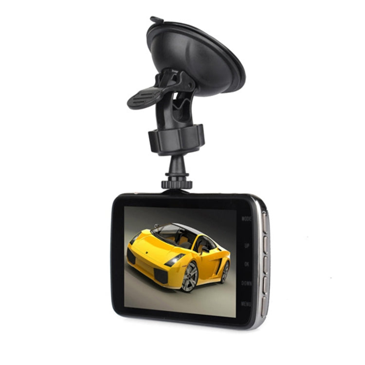 4 inch HD Video Recording HD Display Car Recorder with Separate F2.0 Camera, 12MP 170 Degrees Wide-angle/ Rear View Loop Recording/ G-Sensor Recording/ WDR Full HD/ Front Camera 1080P/ Rear Camera 720P/ Support 32G TF Card by buy2fix