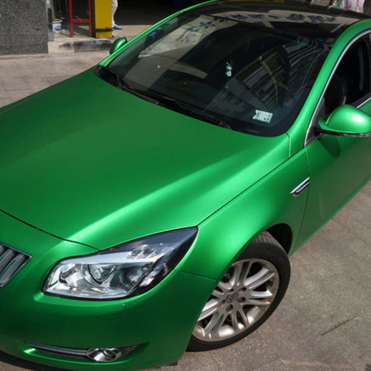 1.52m × 0.5m Electroplating Car Auto Body Decals Sticker Self-Adhesive Side Truck Vinyl Graphics(Green) by buy2fix