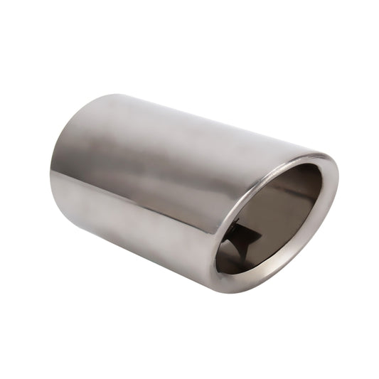 2 PCS Car Styling Stainless Steel Exhaust Tail Muffler Tip Pipe for VW Volkswagen 1.4T Swept Volume(Silver) by buy2fix