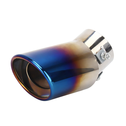 Universal Car Styling Stainless Steel Curved Exhaust Tail Muffler Tip Pipe by buy2fix