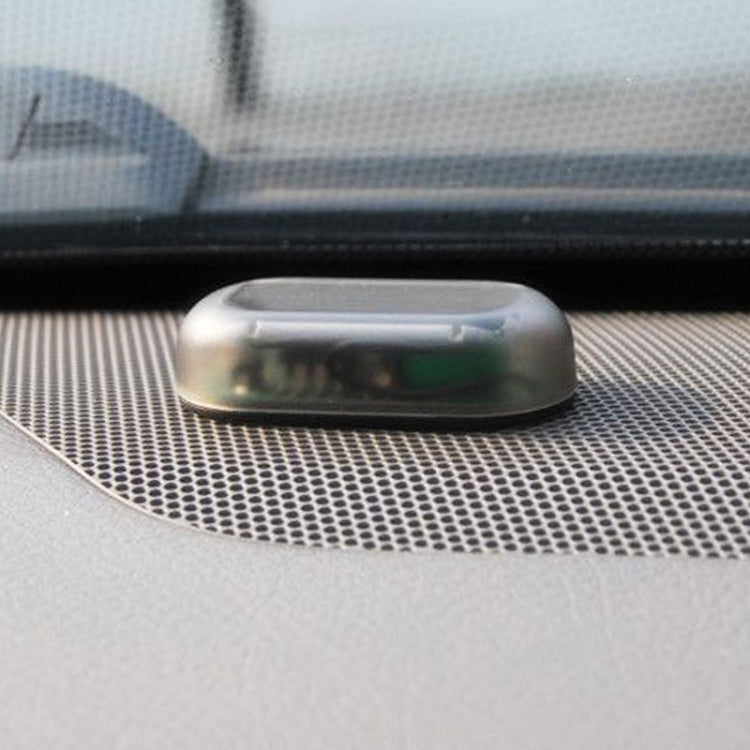 LQ-S10 Car Solar Power Simulated Dummy Alarm Warning Anti-Theft LED Flashing Security Light Fake Lamp(Blue Light) by buy2fix