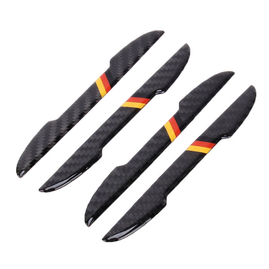 4 in 1 Carbon Fiber Car Auto Side Door Edge Guard Protection Trims Stickers by buy2fix