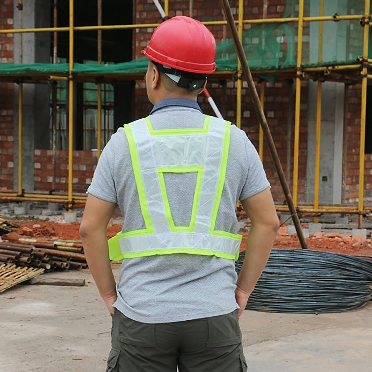 Reflective Fluorescent Vest Driving School Construction Traffic Safty Warning Reflective Vest by buy2fix