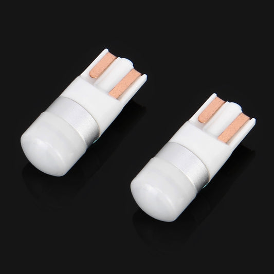 2 PCS T10/W5W/194/501/168 1W 70LM 6000K White LED Bulb Car Reading Lamp Clearance Light, DC 12V by buy2fix