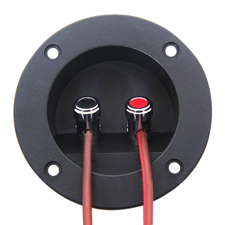 2 PCS DIY Home Car 2 Way Speaker Box Terminal Cup Subwoofer Plugs Stereo Binding Post by buy2fix