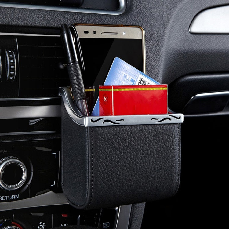 Universal Car Air Vent Mount Outlet Storage Box Case Bag Pouch Phone Holder by buy2fix