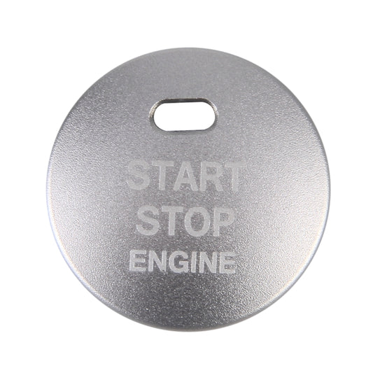 3D Aluminum Alloy Engine Start Stop Push Button Cover Trim Decorative Sticker for Mazda CX4 / CX5 / Axela / ATENZA(Silver) by buy2fix