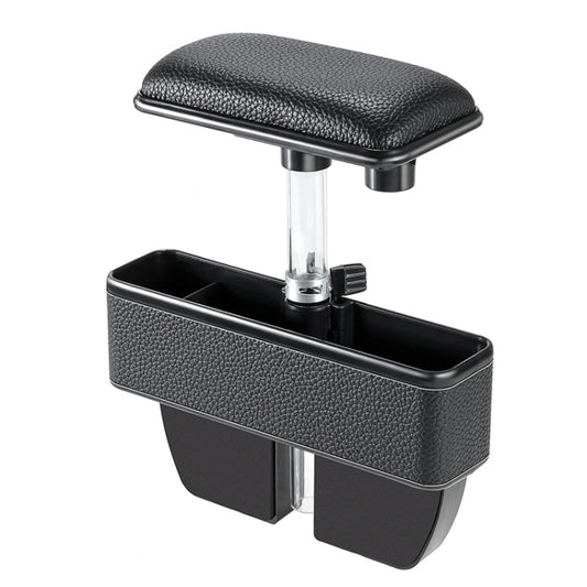 Universal Car Multi-functional Console Side Pocket Seat Gap Side Storage Box with Elbow Support Pad(Black) by buy2fix