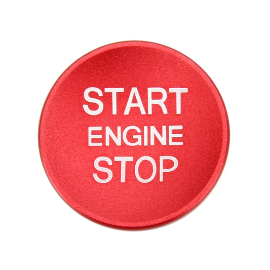 Car Engine Start Key Push Button Cover Trim Aluminum Alloy Sticker Decoration for Audi(Red) by buy2fix