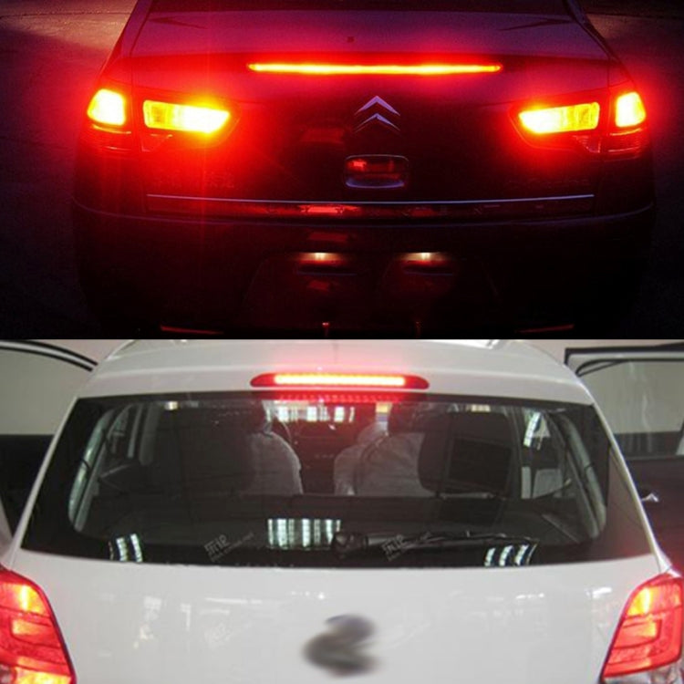 80 LEDs Car Third Brake Light, DC 12V Cable Length: 80cm(Red Light) by buy2fix