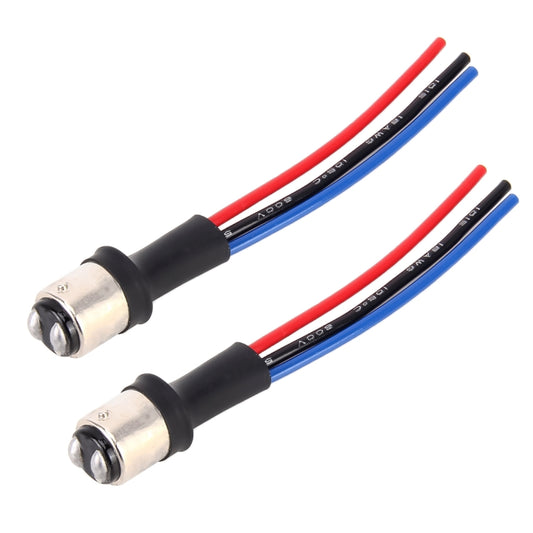 1 Pair 1157 / BAY15D Bulb Holder Base Male Socket with Wire by buy2fix