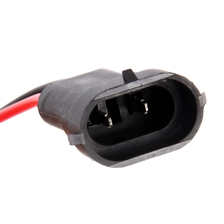 1 Pair H8 / H11 Bulb Holder Base Male Socket with Wire by buy2fix