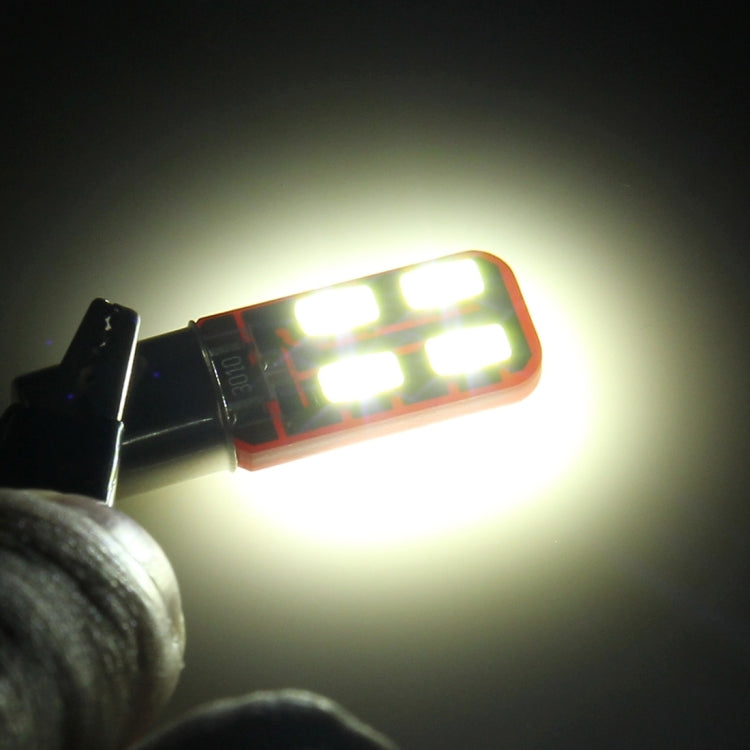10 PCS BA9S 3W 200lm 6000K 8 SMD-5730 LEDs Car Clearance Light Lamp, DC 12V(White Light) by buy2fix