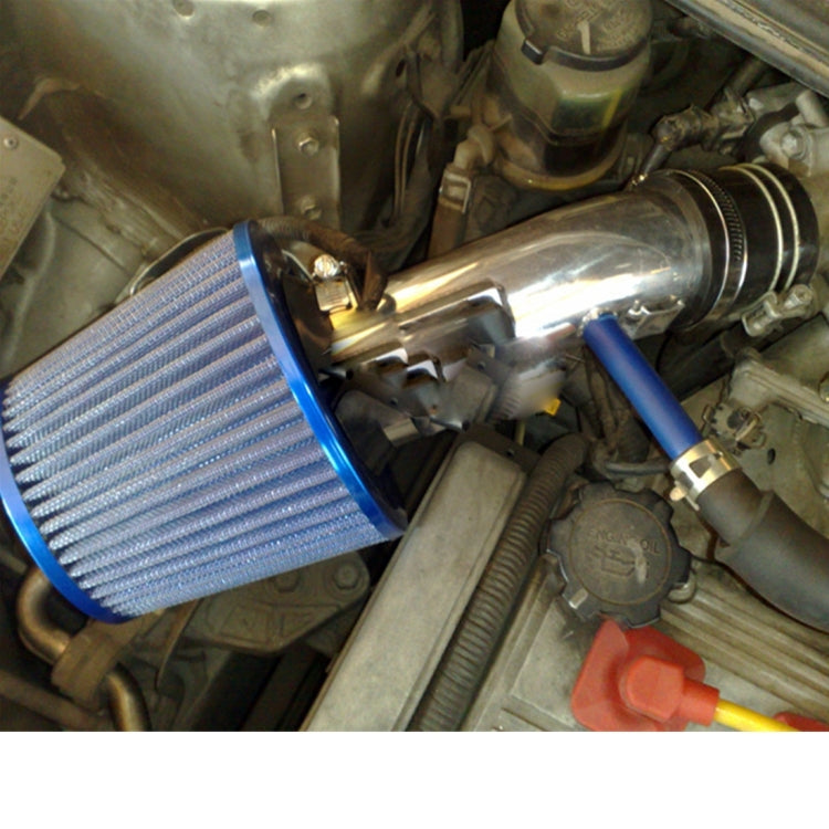 HKS 5cm Universal Mushroom Head Style Air Filter for Car(Blue) by buy2fix