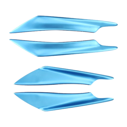 4 PCS Car-Styling Flank Decorative Sticker(Blue) by buy2fix