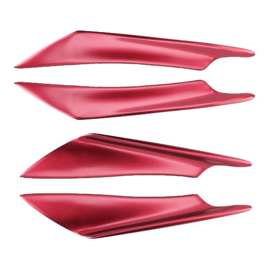 4 PCS Car-Styling Flank Decorative Sticker(Red) by buy2fix