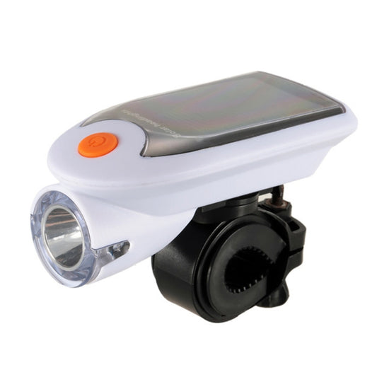 2 PCS 3W 240LM USB Solar Energy Motorcycle / Bicycle Light Set, Front Light+Back Light(White) by buy2fix
