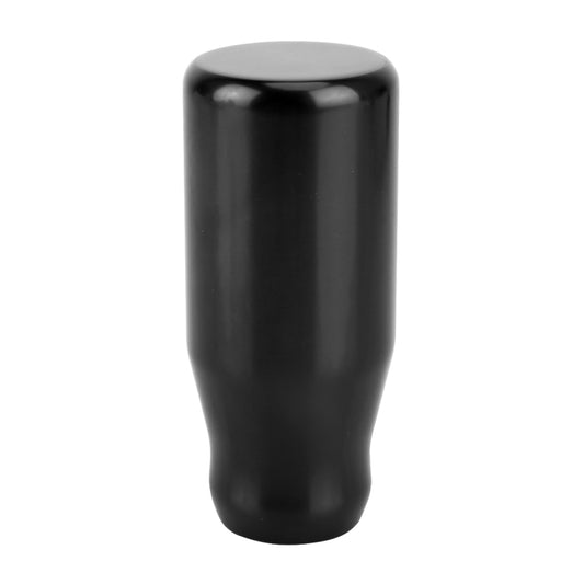 Universal Car Modified Gear Shift Knob Solid Color Smooth Auto Transmission Shift Lever Knob with Three Rubber Covers(Black) by buy2fix