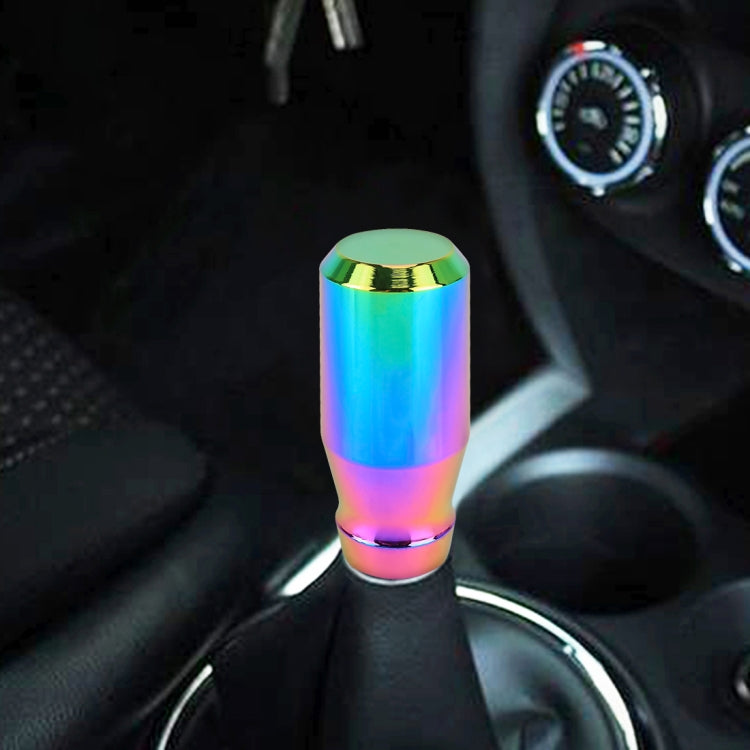 Universal Car Modified Gear Shift Knob Solid Color Smooth Auto Transmission Shift Lever Knob with Three Rubber Covers (Colour) by buy2fix