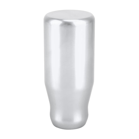 Universal Car Modified Gear Shift Knob Solid Color Smooth Auto Transmission Shift Lever Knob with Three Rubber Covers(Silver) by buy2fix