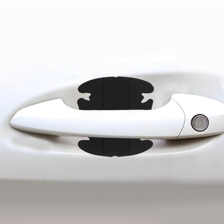 4 PCS Car-Styling Car Door Handle Scratches Resistant Sticker (Black) by buy2fix
