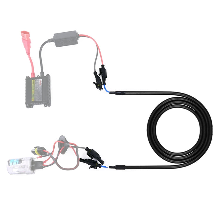 50cm Car HID Xenon Ballast High Voltage Extension Cable Harness by buy2fix