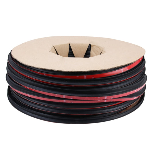 P-shaped Car Noise Reduction Sealing Strip with Sticker, Length: 100m by buy2fix