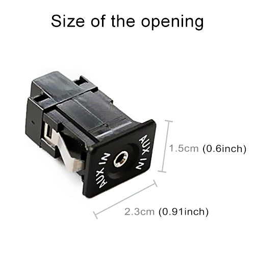 CD AUX Interface + Wiring Hardness for BMW E46, Cable Length: 1.5m by buy2fix