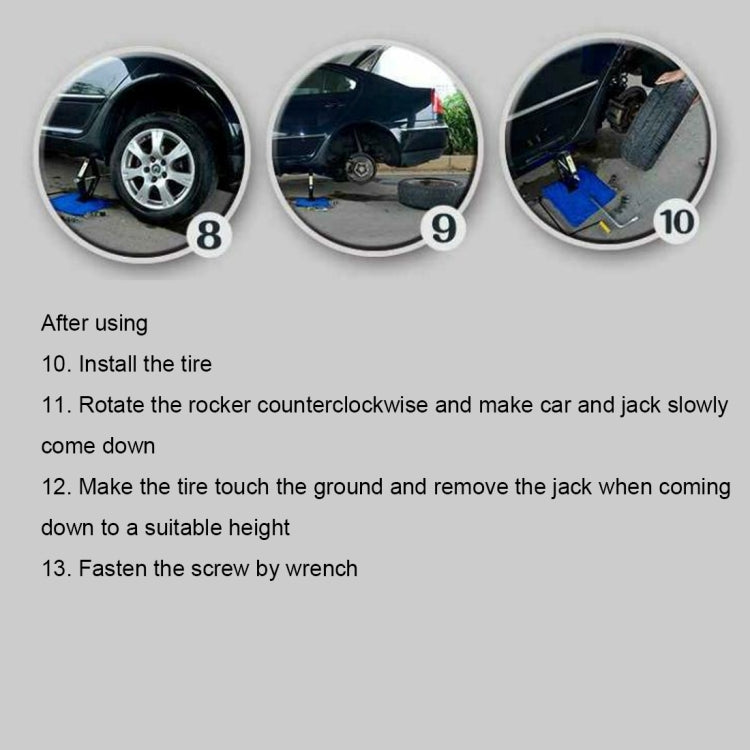 Upright ST-112C Heavy Duty Stabilizer Scissor Jack with Handle Lift Levelers 4000 Pound (2 Ton) Capacity Each - 9.8 to 44.2 CM Range by buy2fix