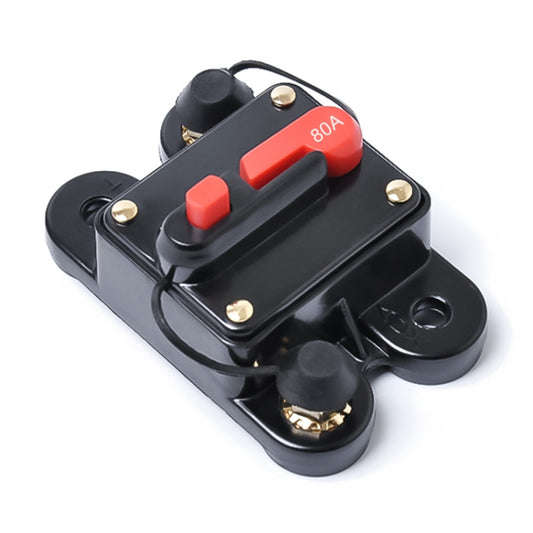 80A DC 12-24V Car Audio Stereo Circuit Breaker Automatic Reset Fuse Holder by buy2fix