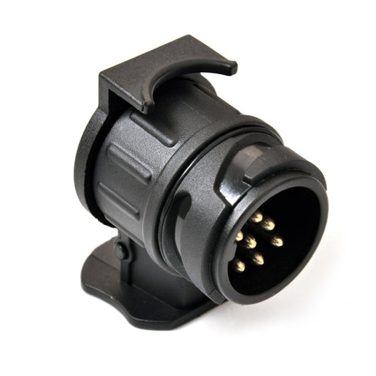 12V 13Pin to 7Pin Car Plug Socket Wiring Connector Adapter Car Plug Socket for Trailer / Truck / Bus, European Car by buy2fix