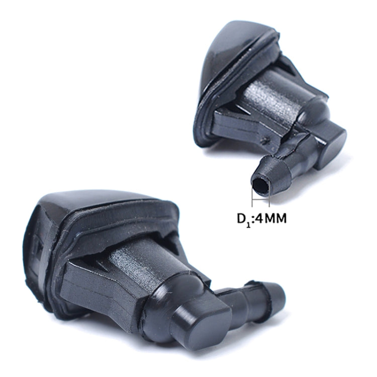 2 PCS Windshield Washer Wiper Jet Water Spray Nozzle 85381AE020 for Toyota Solara / Sienna by buy2fix