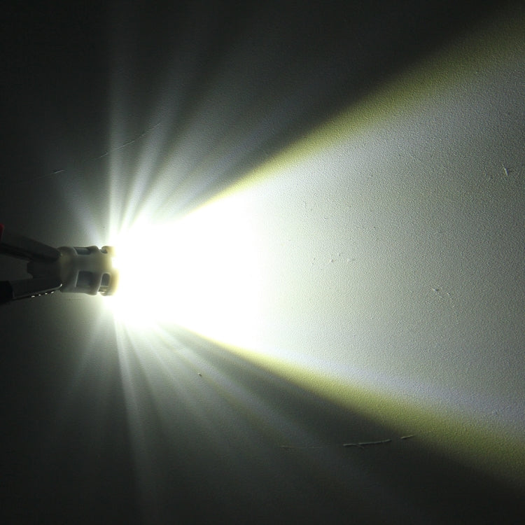 10 PCS T10 1W 50LM Car Clearance Light with SMD-3030 Lamp, DC 12V(White Light) by buy2fix