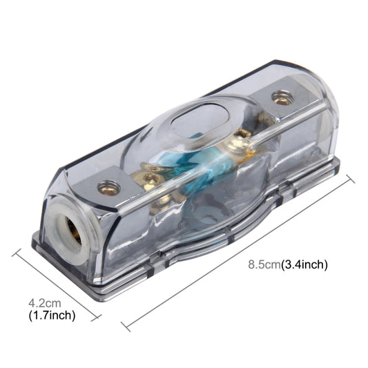 Car Auto Fuse Holder Blade Fuse Holder Bolt-on Fuse Holder with 60A Fuse for Car Audio by buy2fix