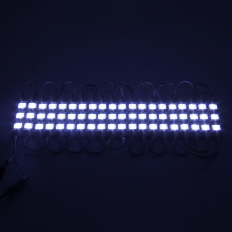 20×1W Sign LED DC 12V 3 SMD-5630-LEDs Module Waterproof Super Bright Light(White Light) by buy2fix