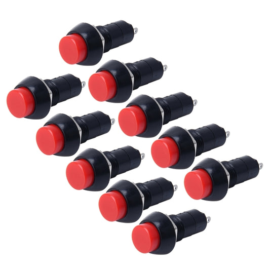 10 PCS Car Auto Universal DIY 2 Pin Round Cap OFF- ON Push Button by buy2fix