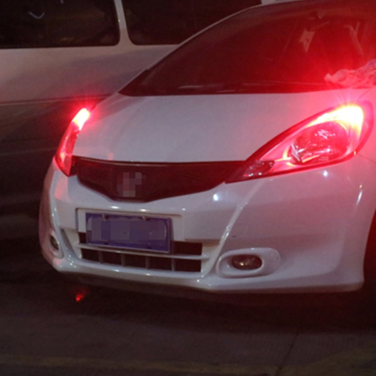 2 PCS T10 3W Error-Free Car Clearance Light with 19 SMD-3030 LED Lamp, DC 12V (Red Light) by buy2fix