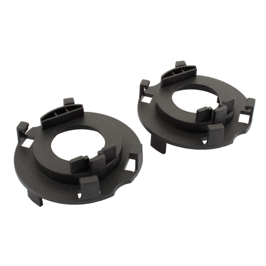 1 Pair H7 LED Headlight Bulb Retainers Holder Adapter for Hyundai 2017 Mistra New Tucson KIA Carnival by buy2fix