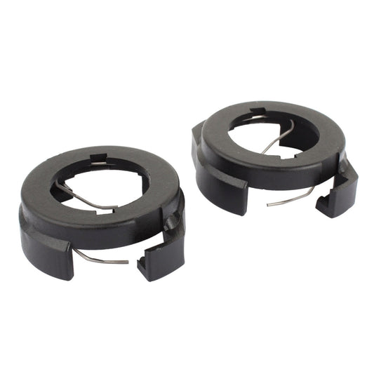 1 Pair H7 LED Headlight Bulb Retainers Holder Adapter for 2017 Ford Kuga by buy2fix