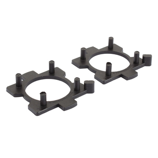 1 Pair H7 LED Headlight Bulb Retainers Holder Adapter for Mazda CX5 CX7 Low Beam Light by buy2fix