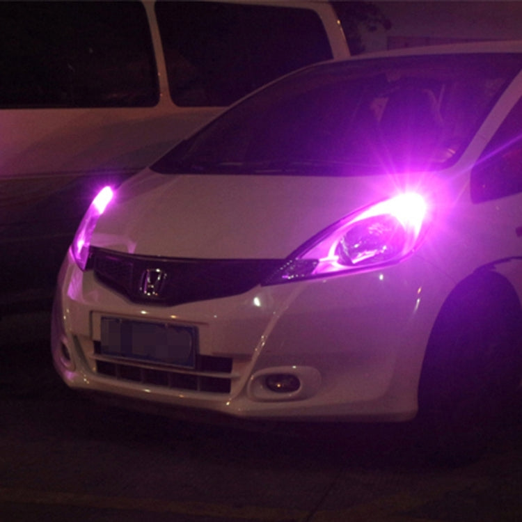 2PCS T10 3W 16 SMD-4014 LEDs Car Clearance Lights Lamp, DC 12V(Pink Light) by buy2fix